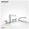 Bravat Sleek Clawfoot Designed Bathtub Faucet