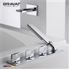 Bravat Bathtub and Shower Mixer Faucet Set