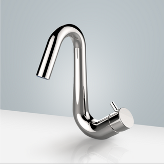 Napoli Commercial Chrome Automatic Sensor And Manual Temperature Control Faucet