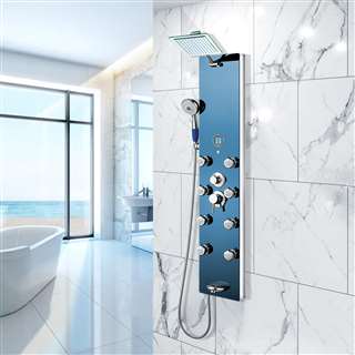 Milrose stainless steel shower panels
