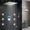 BathSelect Hospitality 40" Monarc LED Shower Set, Complete with Mixer and Body Jets