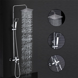 LED Shower Head with Temperature Sensor