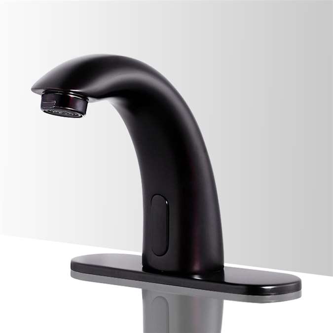 Bathroom sensor activated faucets help stop the spread of germs by reducing contact in the restroom.