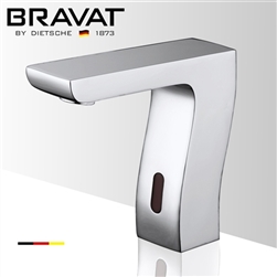 Hospitality Bravat Trio Commercial Automatic Motion Sensor Faucets in Chrome