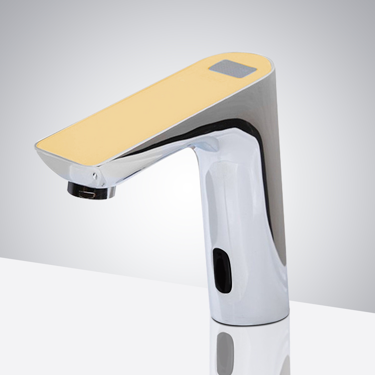 Juno Digital Display Bathroom Commercial Automatic Hands Free Sensor Faucet Brass Sink Mixer Tap Faucets,Mixers & Taps