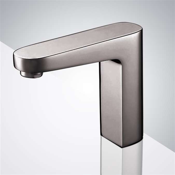 Velagio Windowless Capacitive Commercial Automatic Brushed Nickel Touch Motion Sensor Faucet