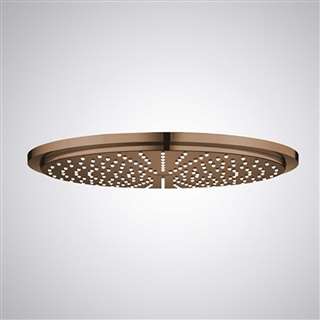 For Luxury Suite BathSelect 12" Light Oil Rubbed Bronze Round Color Changing LED Rain Shower Head