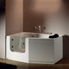 BathSelect Turin Square Bathtub Walk-in Tubs Shower Set