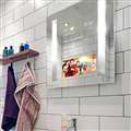 BathSelect Hotel Wall Mount Android Smart Mirror With HD Television