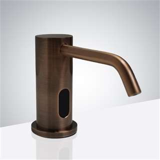 Automatic Deck Mount Antique Bronze Finish Commercial Sensor Soap Dispenser