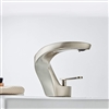 Venice Contemporary Design Bathroom Sink Faucet Brushed Nickel Finish