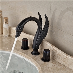 Reno Swan Faucet Deck Mount Oil Rubbed Bronze Finish