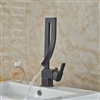 Oil Rubbed Bronze Designer Single Lever Bathroom Sink Faucet
