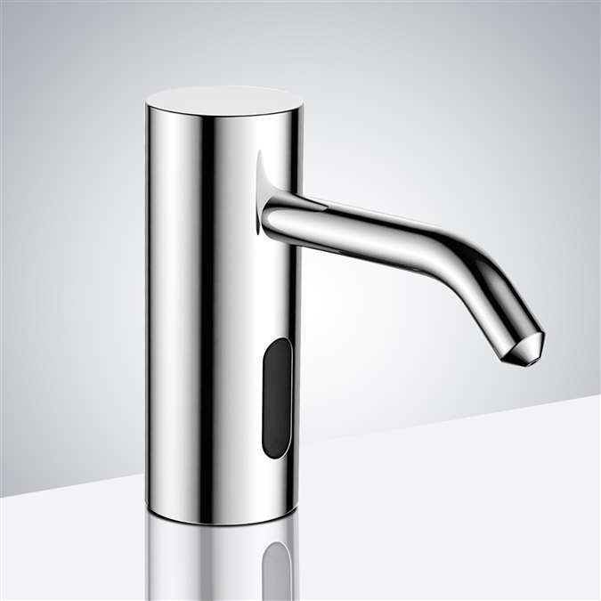 BathSelect Hotel Stainless Steel Commercial high quality wall mount Automatic Faucet & Soap dispenser