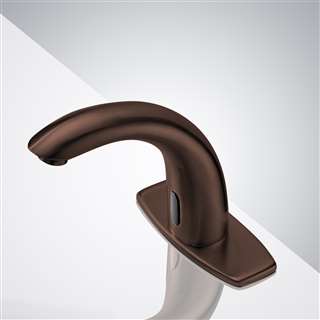 Oil Rubbed Bronze Commercial Automatic Contemporary touchless bathroom faucets