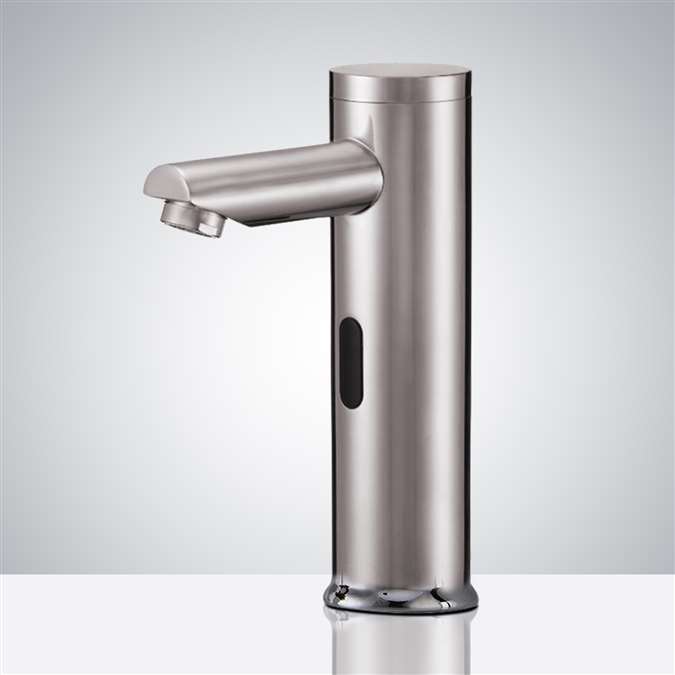 hands free bathroom sink faucets brushed nickel sensor faucets for lavatory
