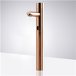 For Luxury Suite Solo Rose Gold Tall Touchless Commercial Automatic Sensor Faucet