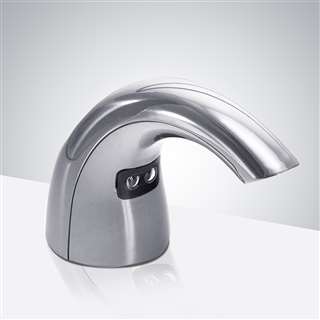 BathSelect Commercial Stainless Steel Automatic Chrome Soap Dispenser