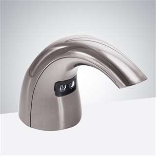 BathSelect Commercial Stainless Steel Automatic Brushed Nickel Soap Dispenser