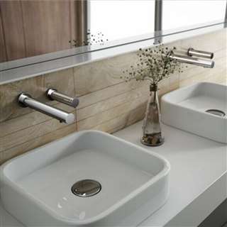 Fontana Commercial Stainless steel high quality wall mount Automatic Faucet & Soap Dispenser
