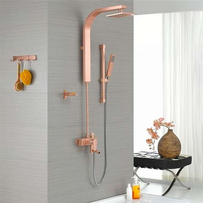 Nipolo Champagne Color Shower Panel