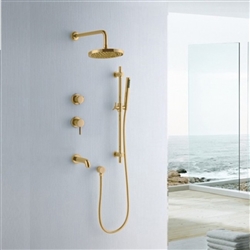 Fabeno Gold Shower Set designer shower system