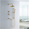 Hotel Fabeno Gold Shower Set designer shower system