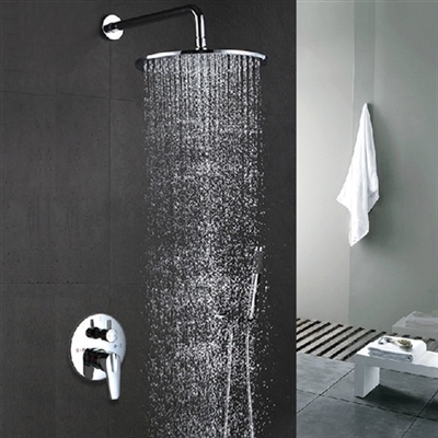 Cecilia Stainless Steel Shower Set  with concealed mixer
