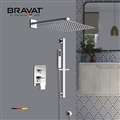 Bravat Stainless Steel Shower Set