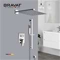 Bravat Stainless Steel Shower Set