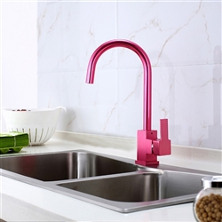 Red Aluminum Kitchen Faucet Kitchen Tap Kitchen Mixer Sinke Faucet Sink Tap