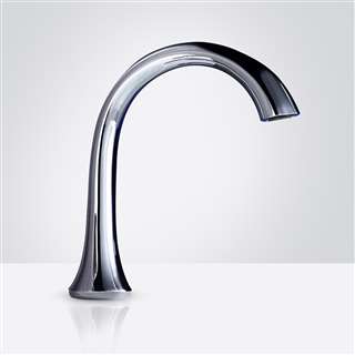 Contemporary touchless bathroom faucets Chrome Sensor Faucet Brass
