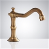 Bathselect Hotel Antique Brass Commercial Touchless Automatic Sensor Faucet