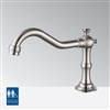 BathSelect Hotel Brushed Nickel Commercial Touchless Automatic Sensor Faucet
