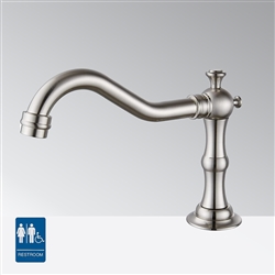 BathSelect Hotel Brushed Nickel Commercial Touchless Automatic Sensor Faucet