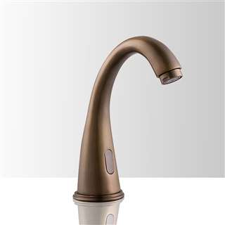 Contemporary touchless bathroom Commercial faucets ORB Sensor Faucet Brass