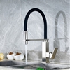 Bari Stainless Steel Kitchen Sink Faucet with Soap Dispenser