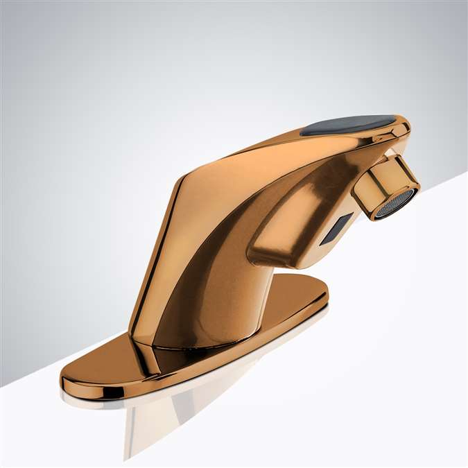 Oil Rubbed Bronze Contemporary touchless bathroom faucets