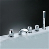 Triple Handles Shower Faucet