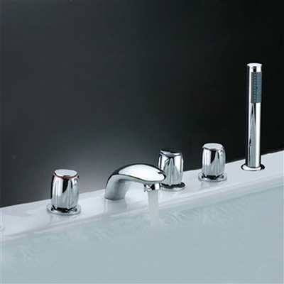 Triple Handles Shower Faucet