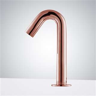 St. Gallen High Quality Commercial Hands Free Rose Gold Finish Soap Dispenser