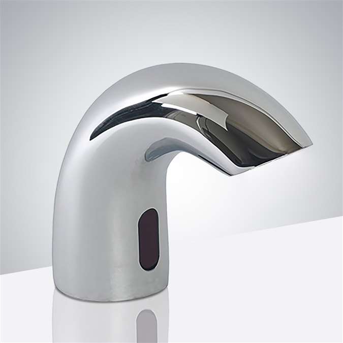 Milan Chrome Finish Deck Mount Commercial Sensor Faucet