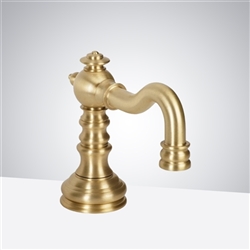 For Luxury Suite Dijon Brushed Gold Commercial Automatic Sensor Faucet