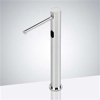 Rio Tall Deck Mount Hands Free Commercial Automatic Chrome Finish Faucet
