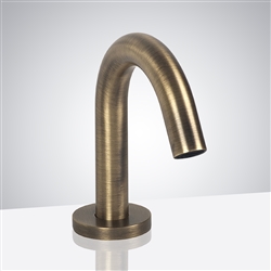 Verona Hotel Antique Brass Deck Mount Automatic Commercial Sensor Faucet Sale