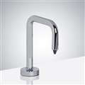 Reno Inverted -U Shaped Chrome Finish Commercial Motion Sensor Soap Dispenser