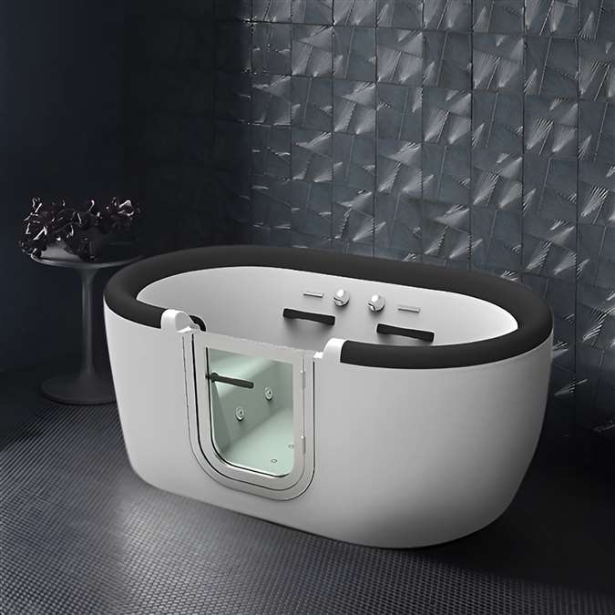 BathSelect Berlin Round Whirlpool Walk-in Tub