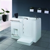 BathSelect Munich Small Size Indoor Acrylic Walk-in Tub