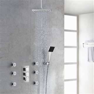 designer massage shower system
