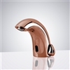 For Luxury Suite Dax Automatic Rose Gold Finish Commercial Sensor Faucet